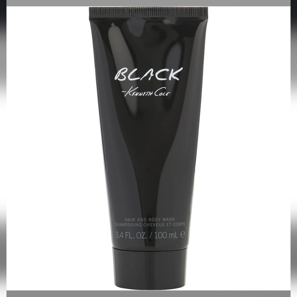 Kenneth Cole Black Hair and Body Wash Tube New 100ml